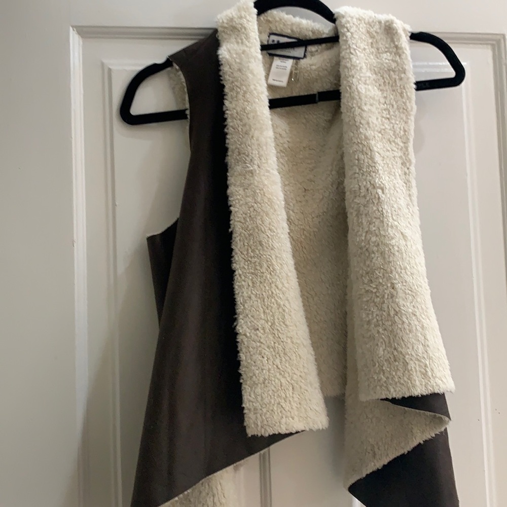 Suede vest